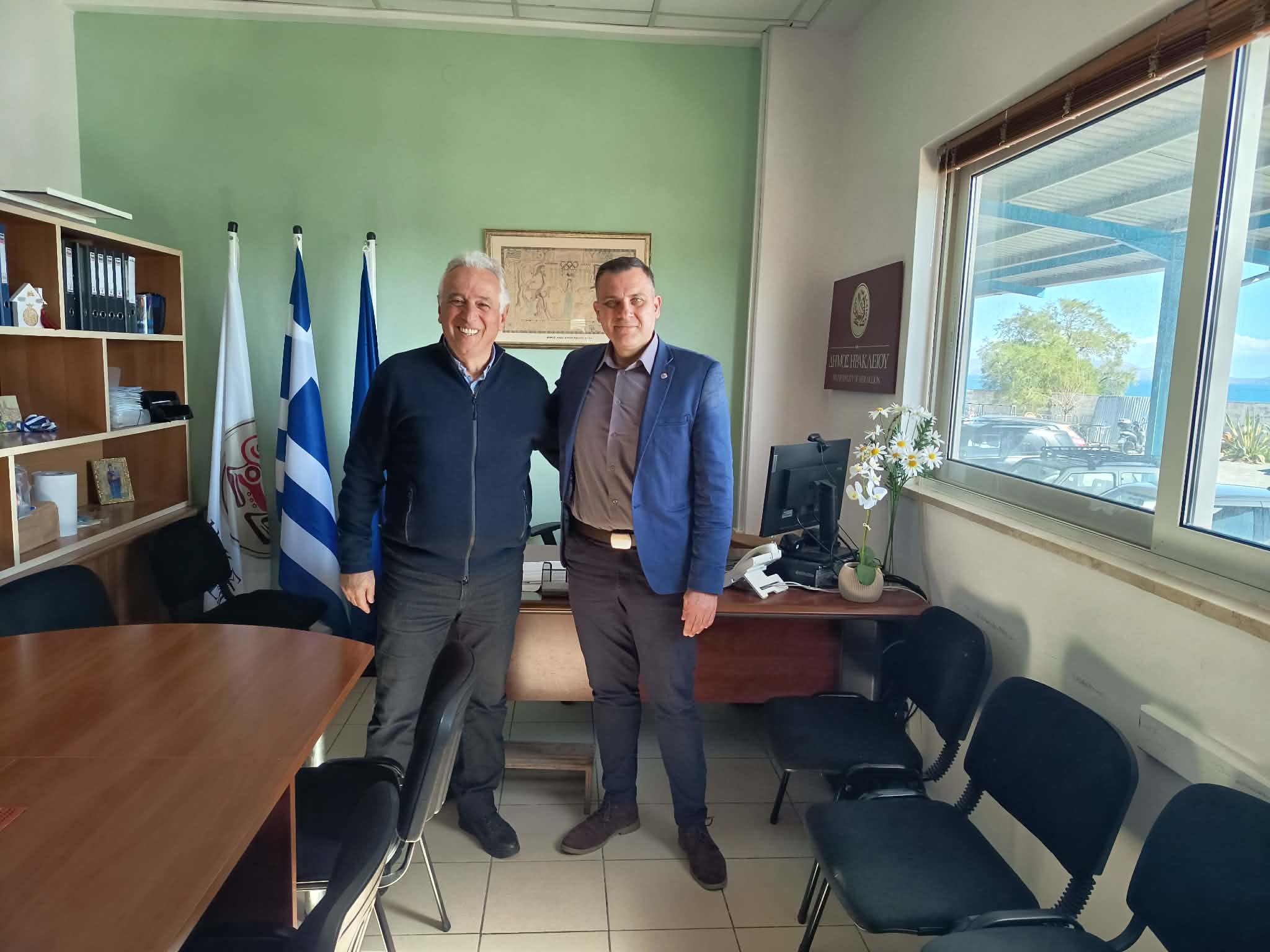 Ε.Σ.ΠΕ.Ε.ΗΡ.: ΕΠΙΣΗΜΗ ΣΥΝΑΝΤΗΣΗ ΜΕ ΑΝΤΙΔΗΜΑΡΧΟ ΠΑΙΔΕΙΑΣ